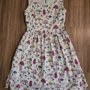 COPY - Cath Kidston size 8 (UK) mushroom dress